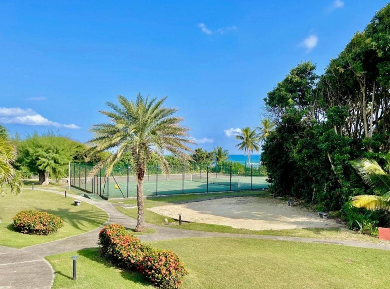 Guadeloupe- Saint-Francois- Residence Anse Des Rochers - Appartement Quart De Villa Etage - Vue Mer- 4 Personnes - Lit Bebe Sur Demande - Citerne Et Wifi Prives -Animaux Ok-Acces Plage Direct -Apnee Bien-Etre Experience Sur Demande Avec Instructeur A Экстерьер фото